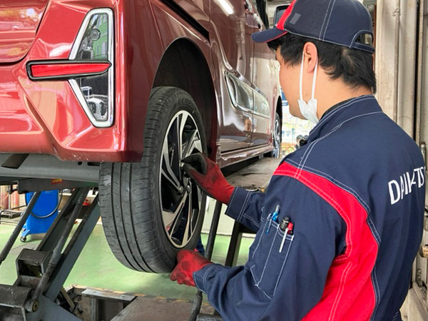 点検・整備の様子